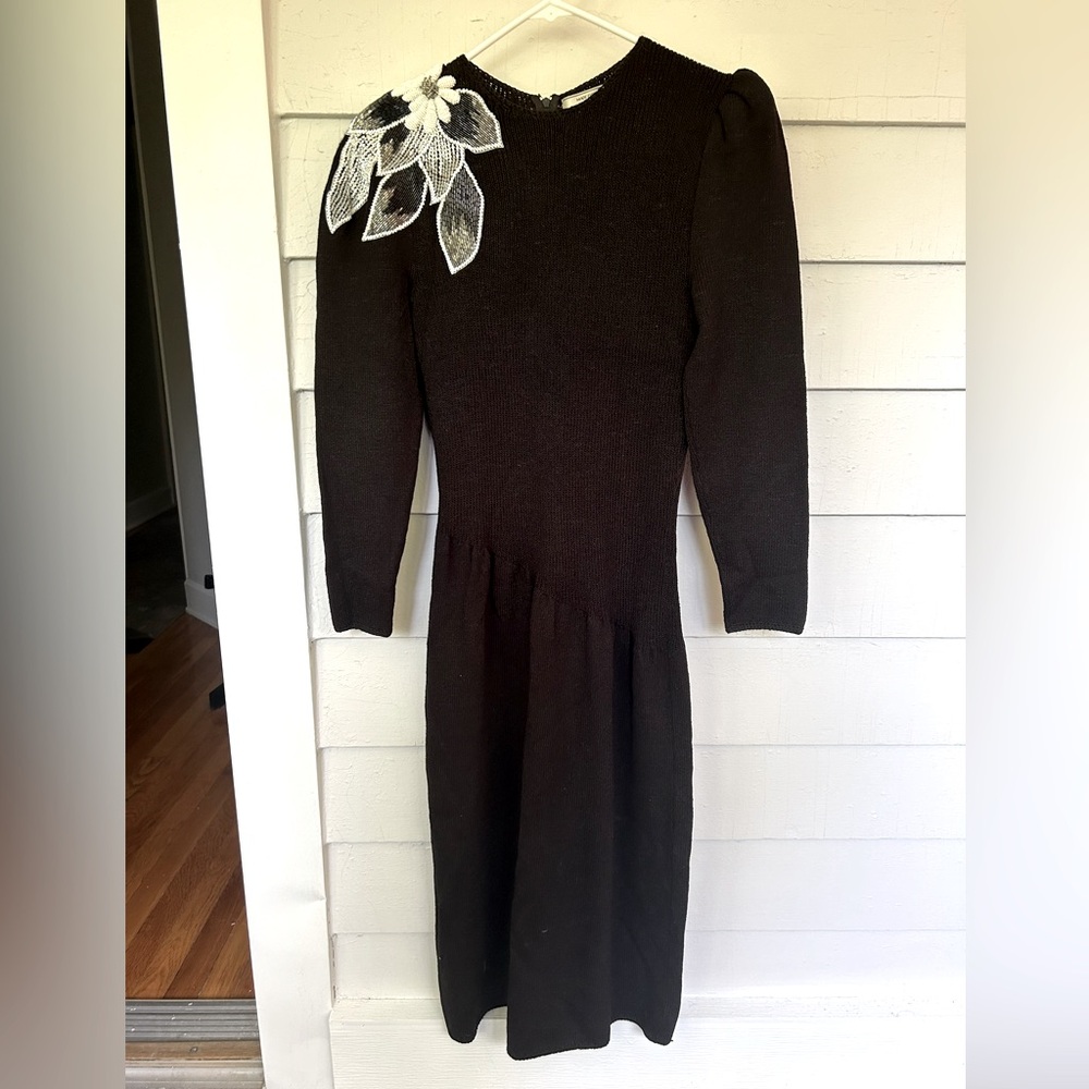 Pat Sandler For Wellmore Saks Fifth Avenue Sweater Dress